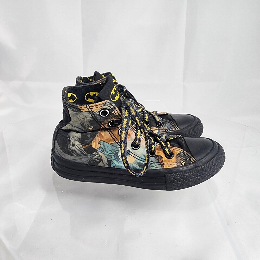 Converse All Star Kids/Youth 11 Batman Dark Knight DC Comics High Top Sneakers